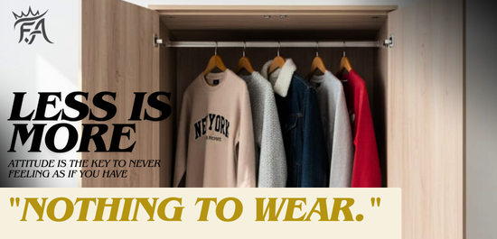 Create a Capsule Wardrobe with FNA Apparel.