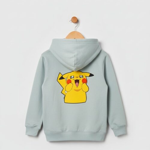 Customize Pull-Over Hoddie Kid's Mint Green